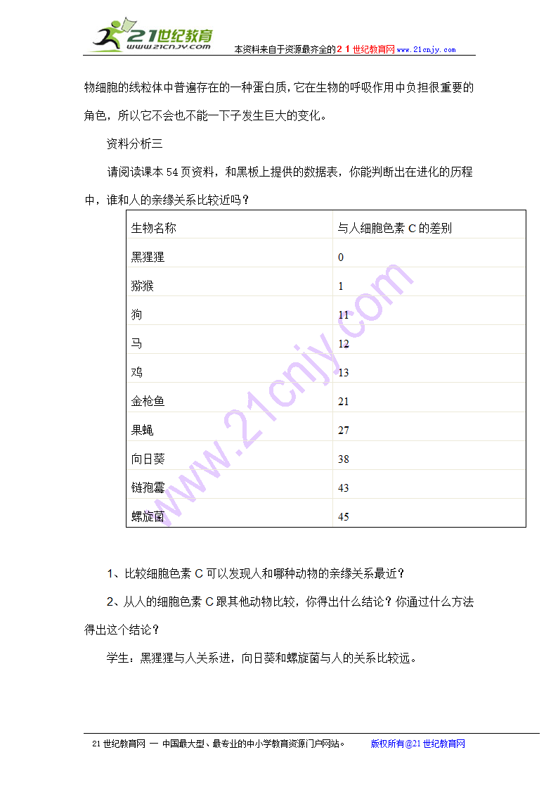 《生物进化的历程》教学设计的几个思路.doc第5页