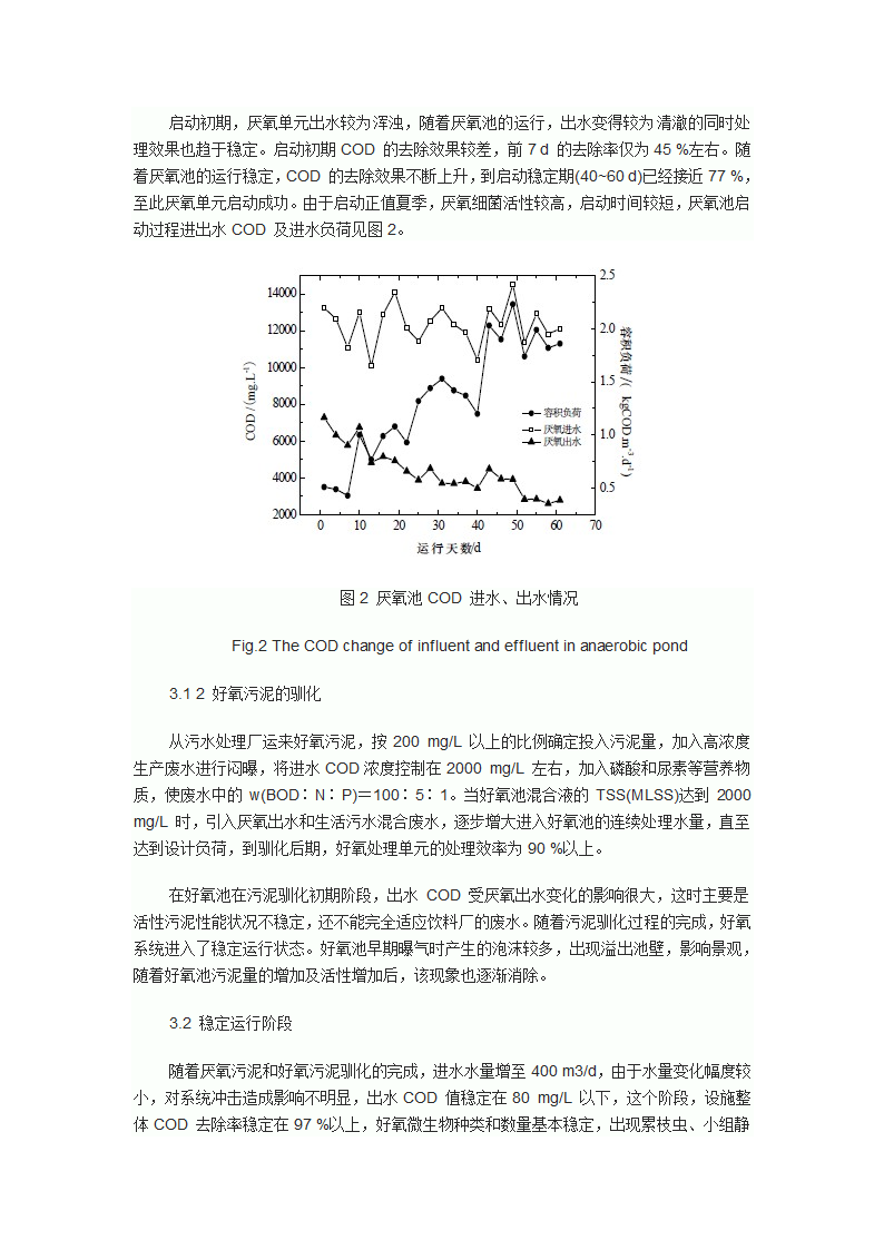 厌氧好氧工艺处理饮料生产废水的工程应用.doc第4页