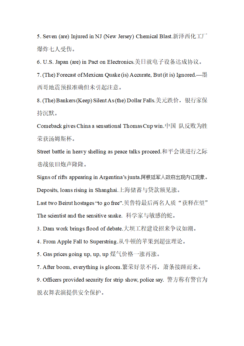 新闻翻译 考试整理第2页