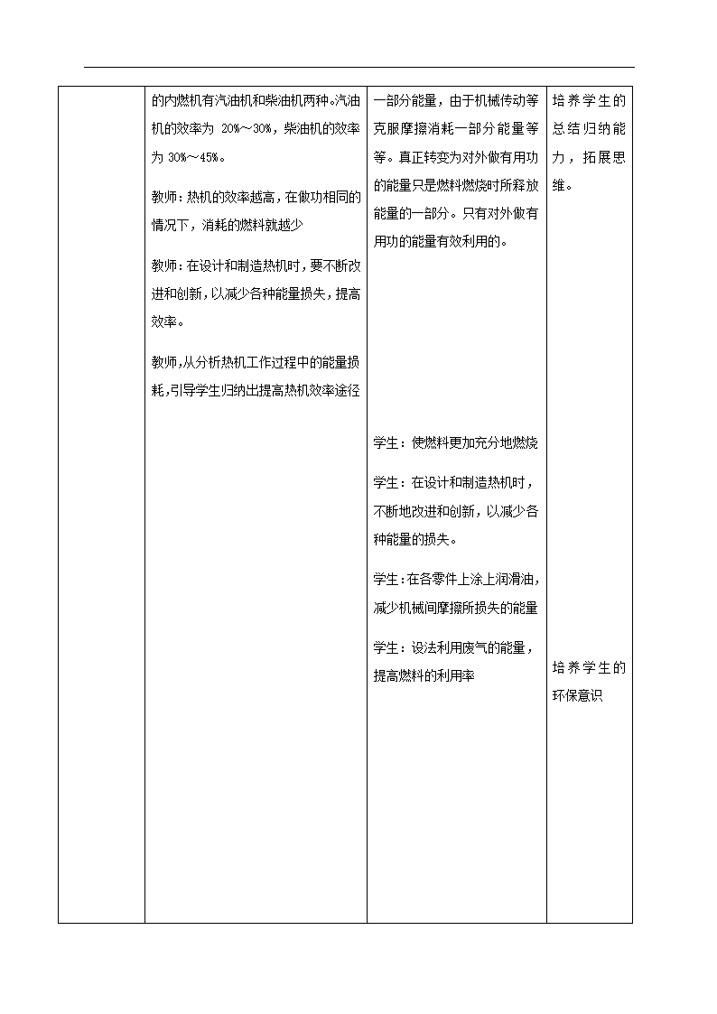 14.2《热机的效率》—人教版九年级物理全一册教学设计.doc第7页