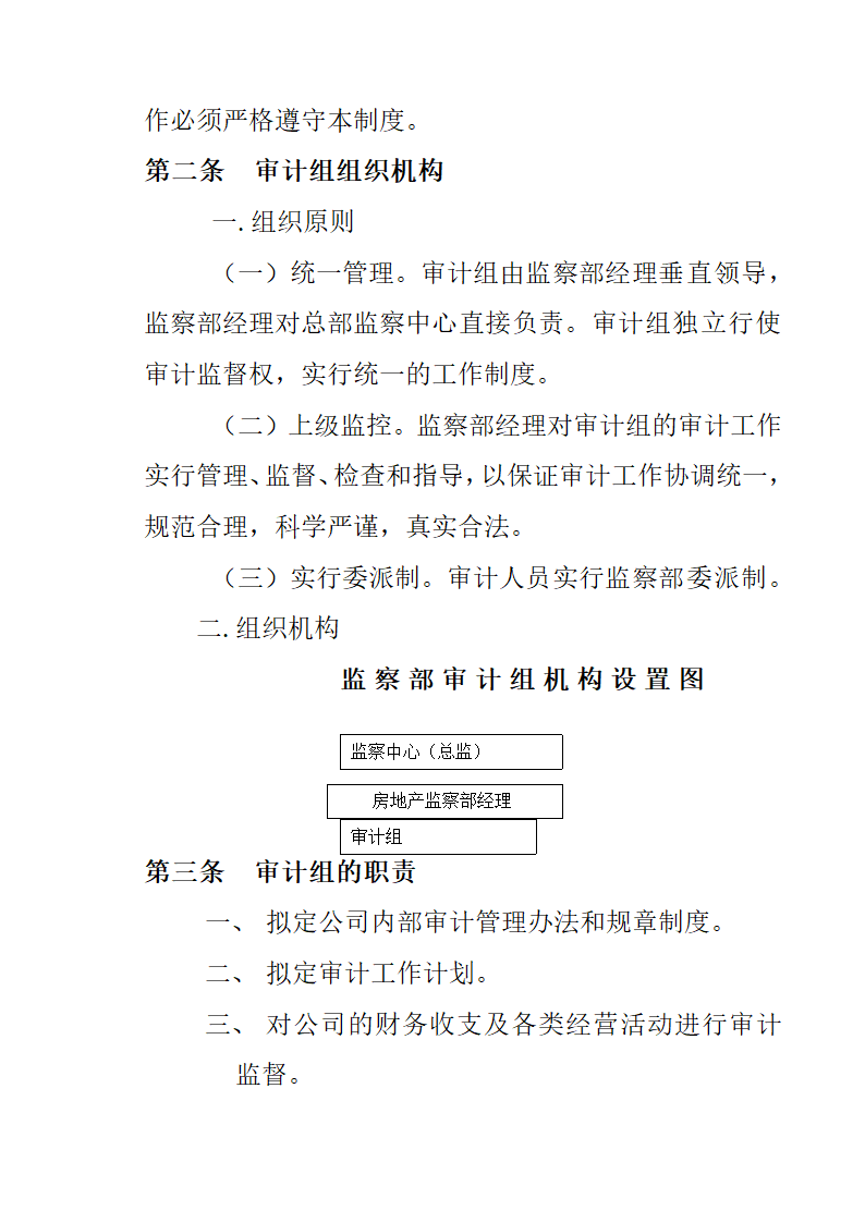 房地产开发有限公司监察部管理制度.docx第2页