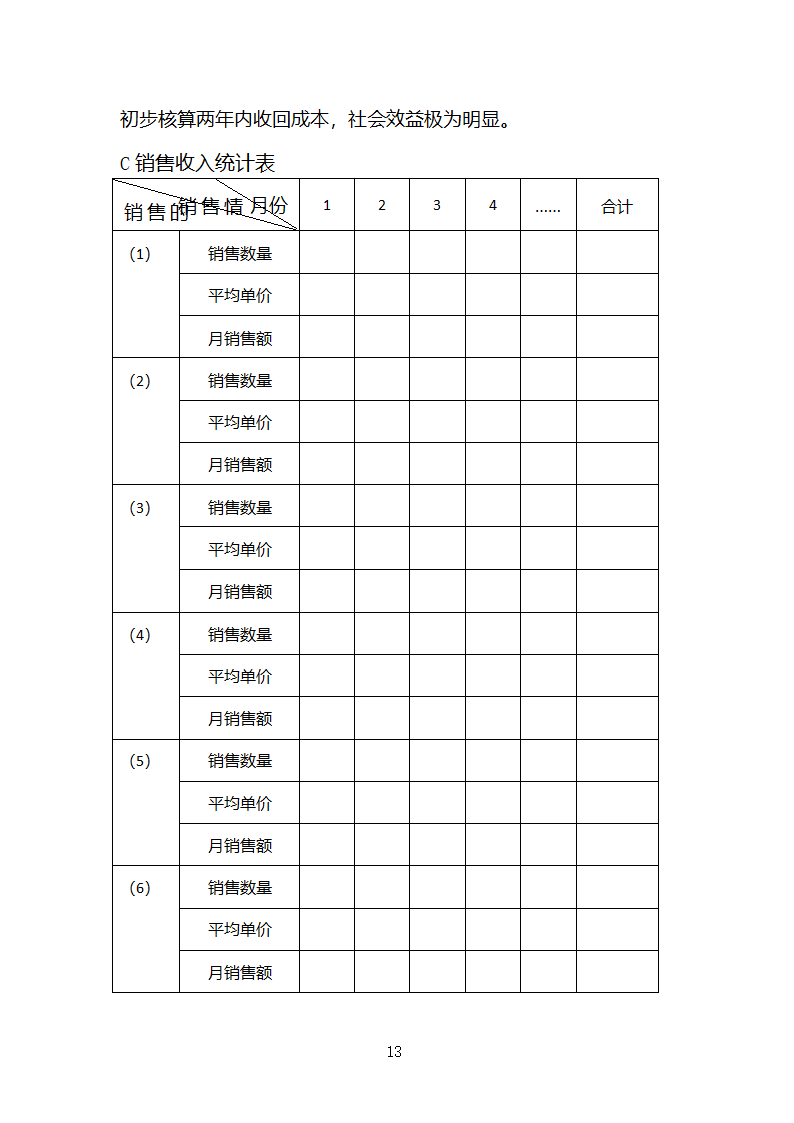 旅行社连锁经营开发商业计划书.docx第13页