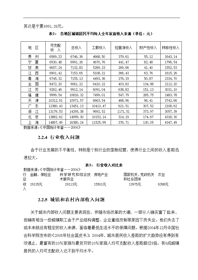 毕业论文 论我国收入分配制度的改革.doc第11页