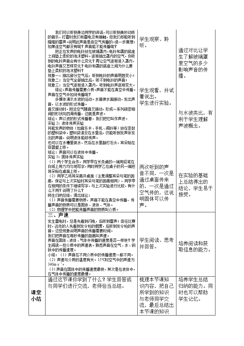 苏科版八年级物理上册第一节_声音的产生教学设计.doc第3页