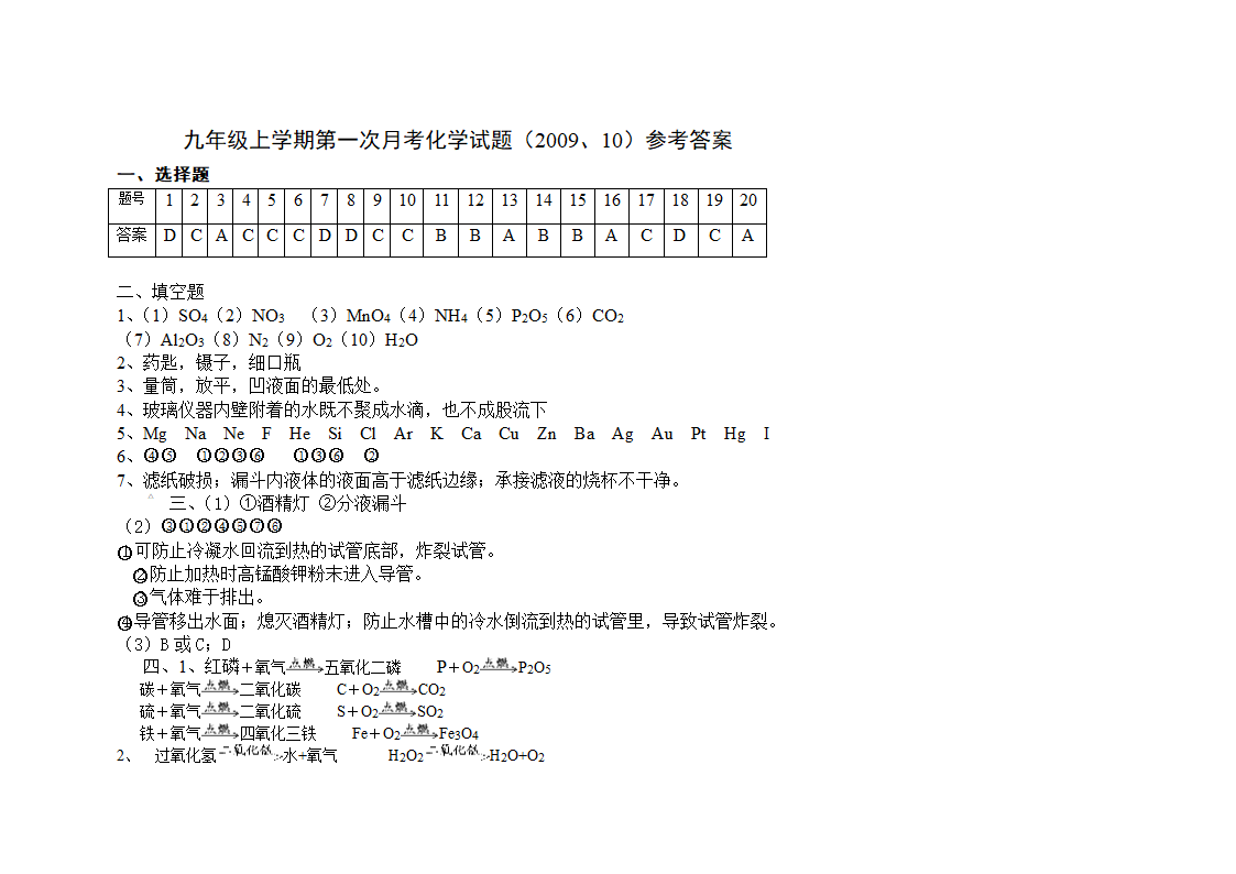 九年级上学期第一次月考化学试题.doc第6页