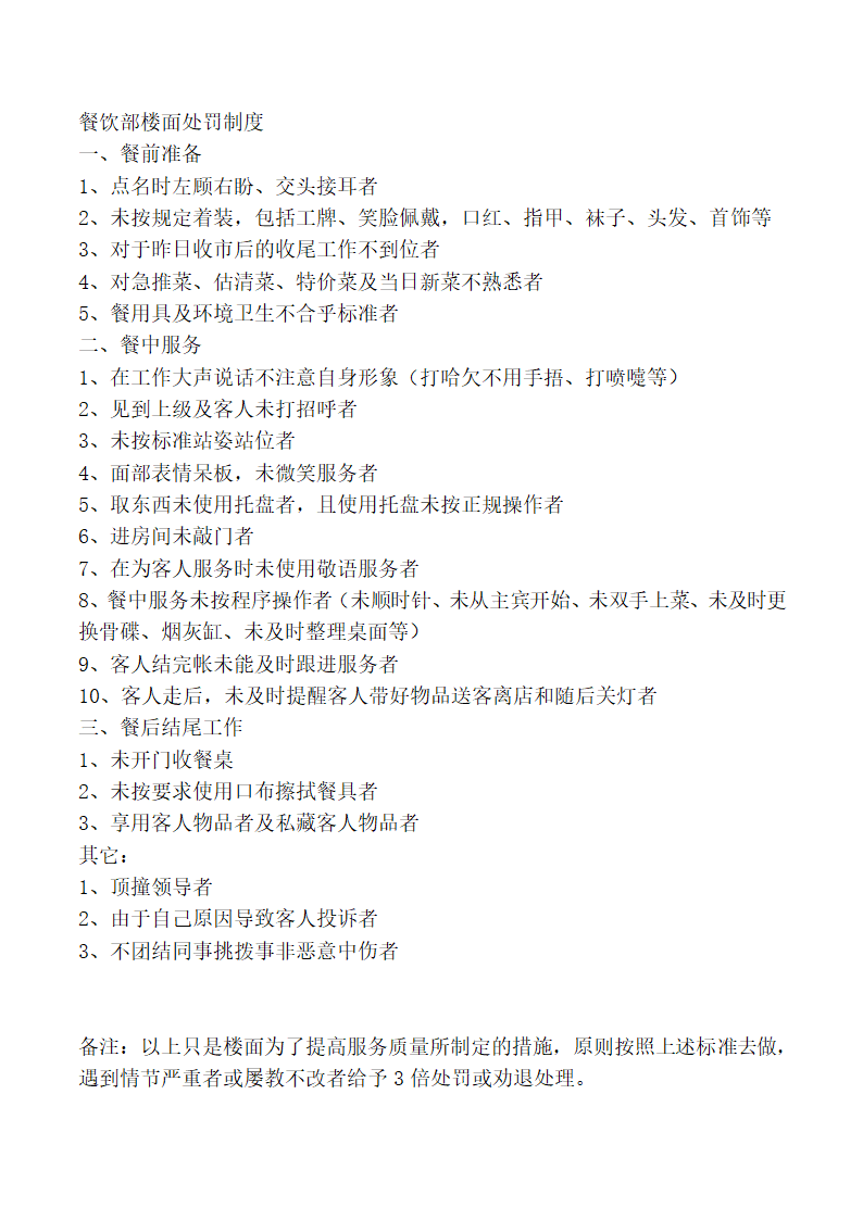 饭店、酒店餐饮工作流程及规章制度.docx第31页