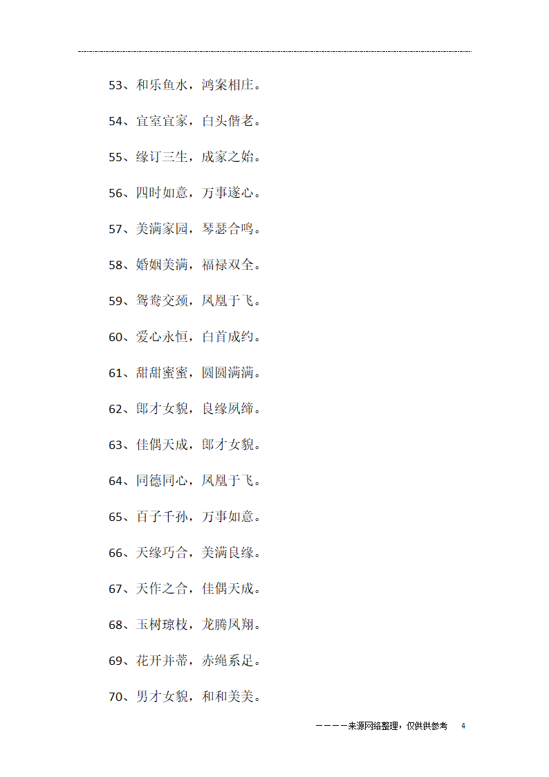 兄弟结婚祝福语8个字第4页