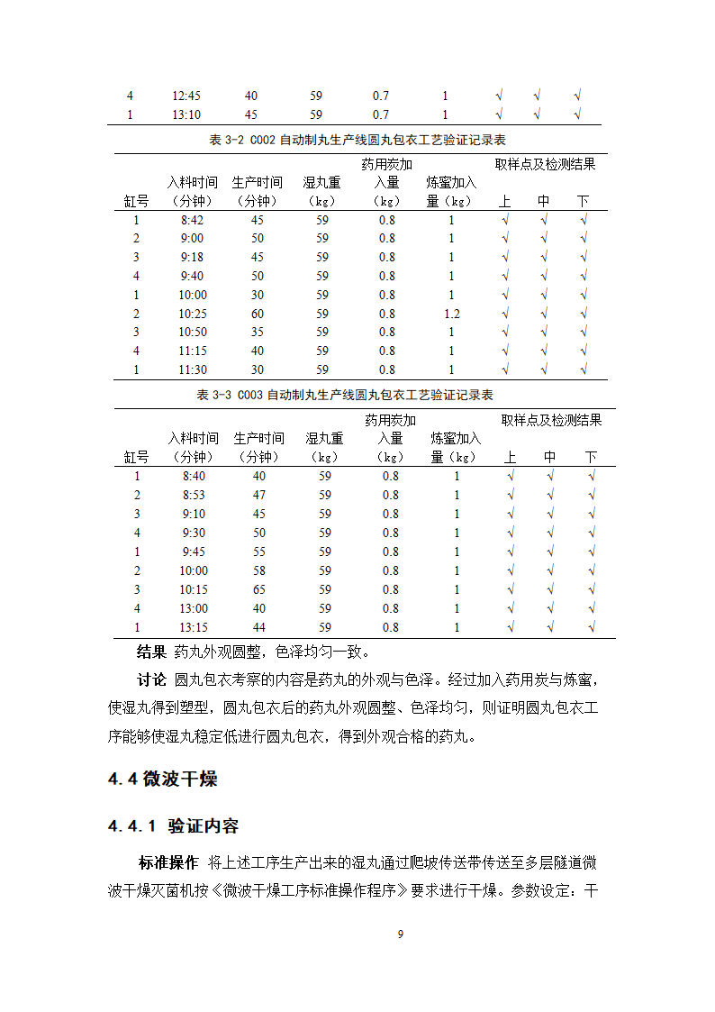 中药学论文  上清丸自动制丸的工艺验证.doc第14页