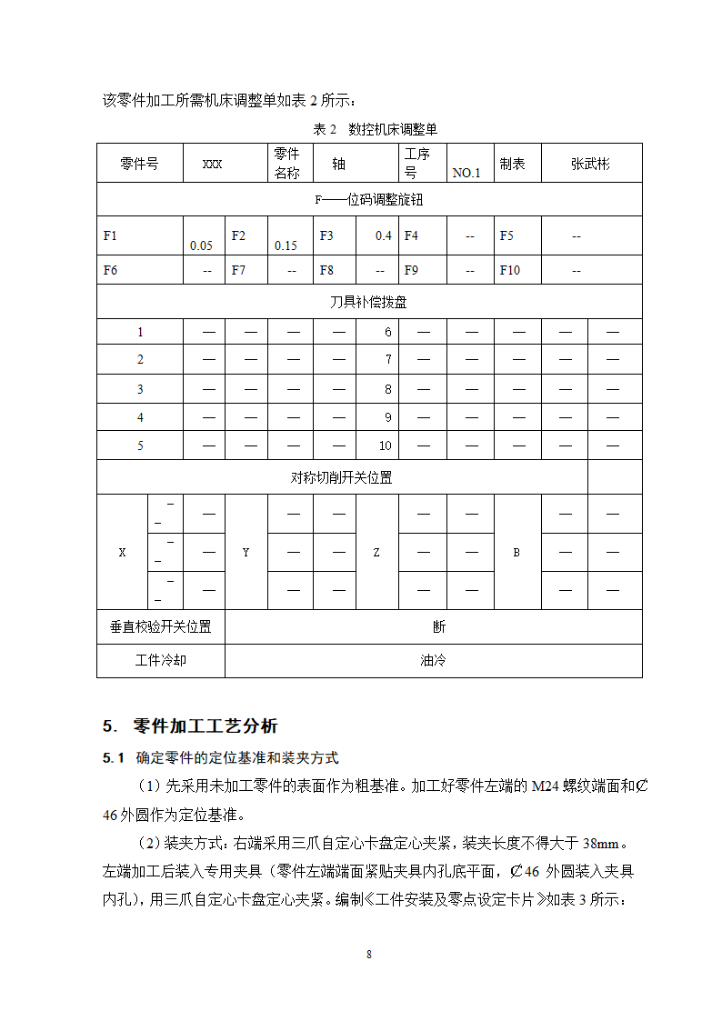 小轴零件数控车削加工工艺过程及编程分析.doc第8页