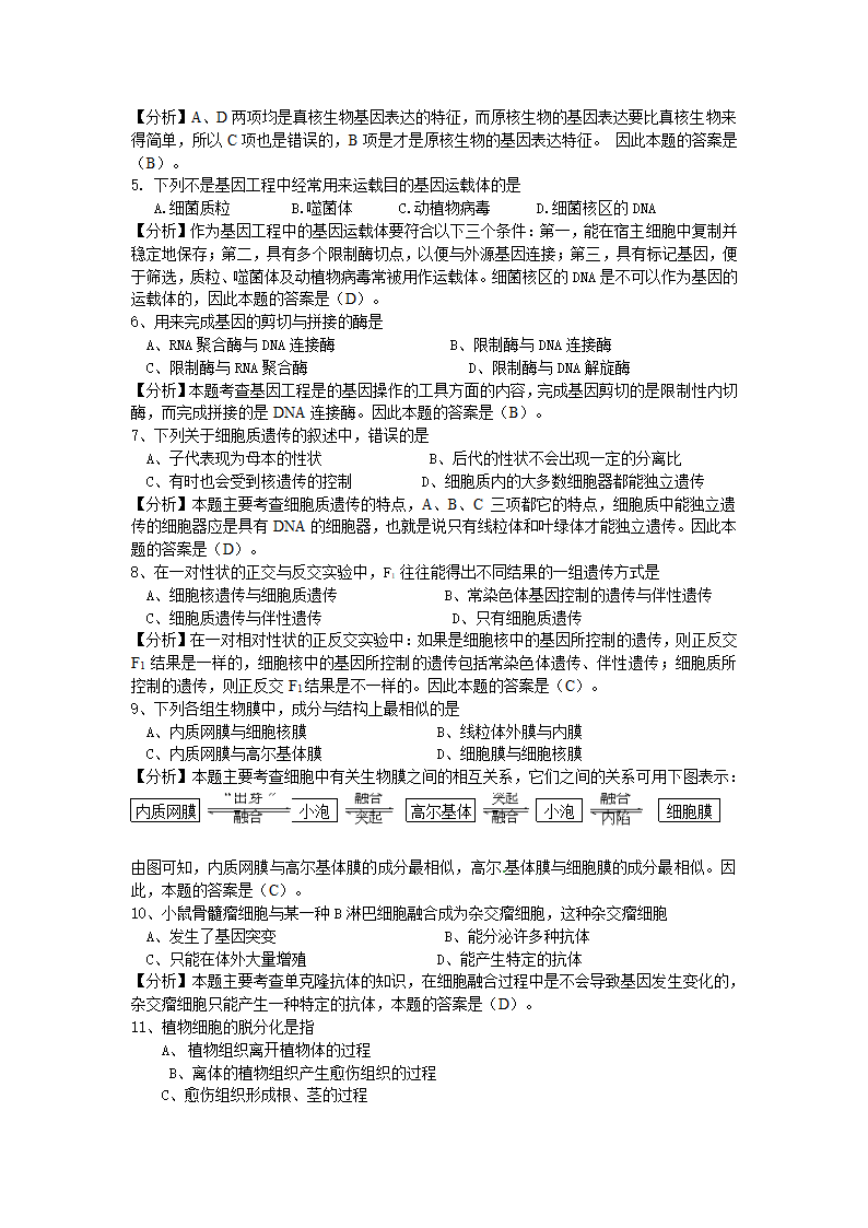 2011年高考生物第一轮总复习讲座之十二.doc第2页