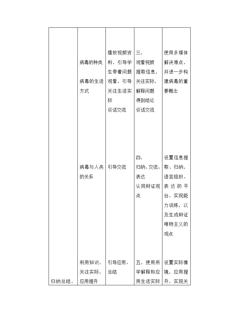 人教版初中生物八年级上册  5.5 病毒 教案.doc第5页