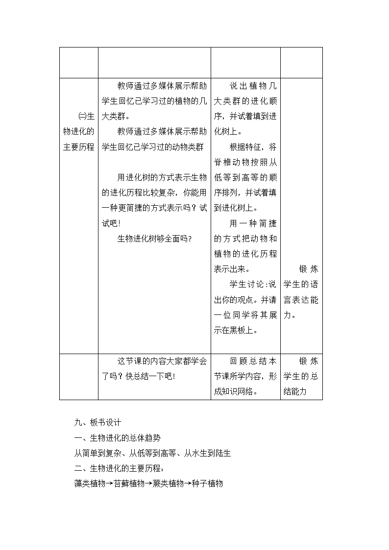 《第二节 生物进化的历程》教学设计ZY.doc第4页