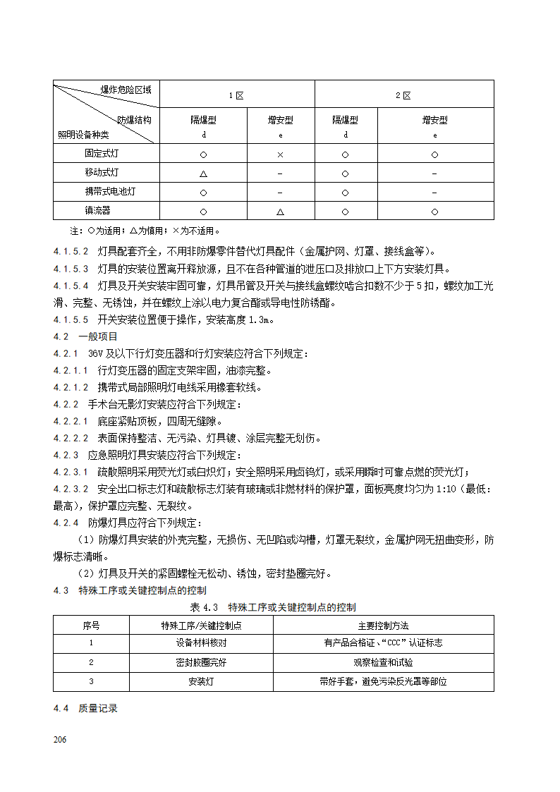 专用灯具安装施工工艺标准.doc第4页