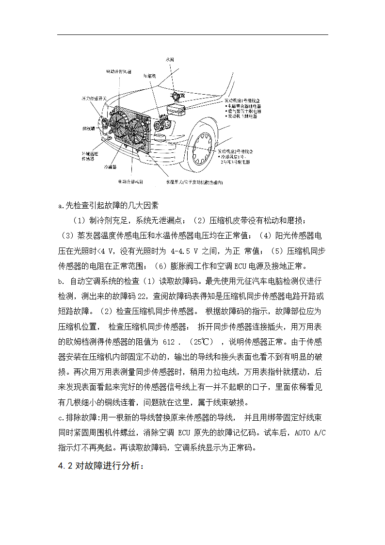 丰田凌志400空调系统分析 毕业论文.doc第8页