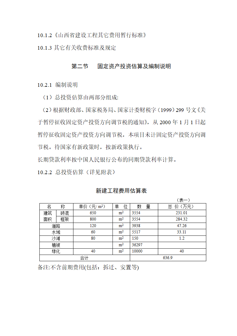 庞泉沟旅游渡假村项目可行性研究报告.doc第17页