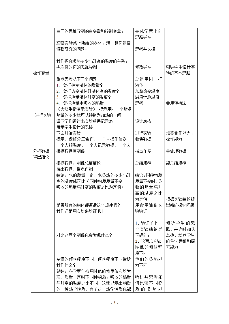 物理京改版八年级教案-7.7 比热容 (2).doc第5页