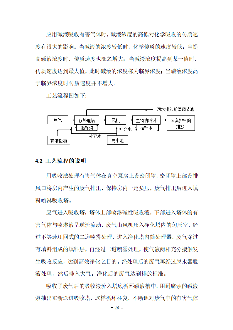 某中心医院污水站的污水站废气处理方案.doc第10页