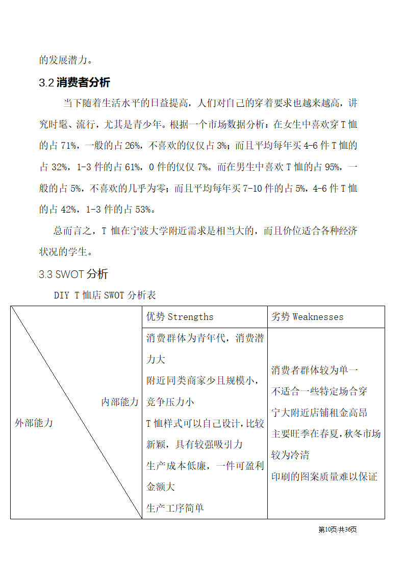 DIY个性服装定制大学生创业计划书.docx第10页