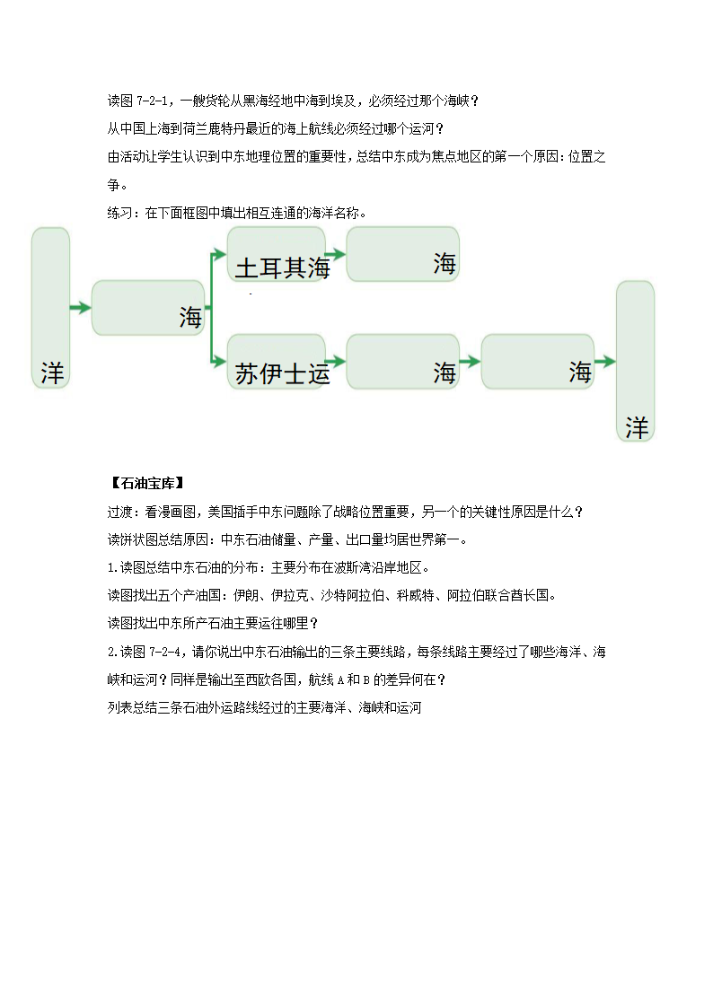 地理仁爱科普版七下7.2中东教案.doc第2页