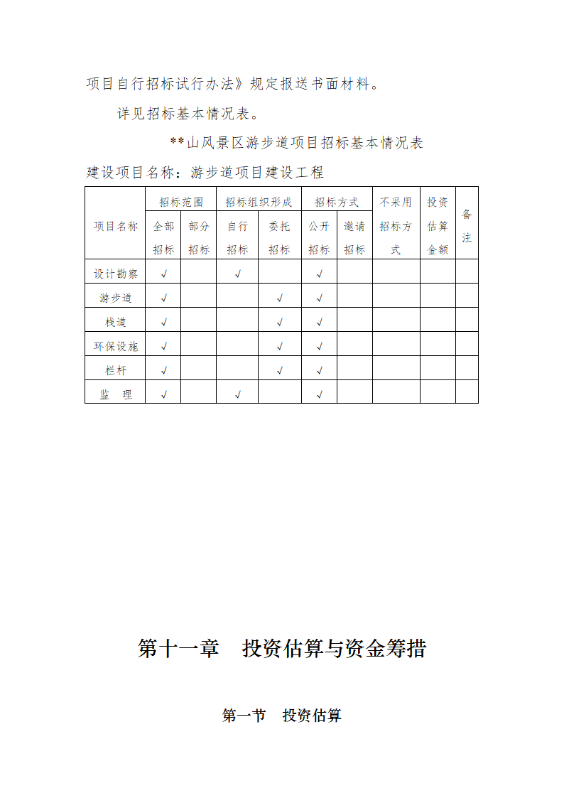 旅游风景区游步道新建项目可行性研究报告secret.doc第53页