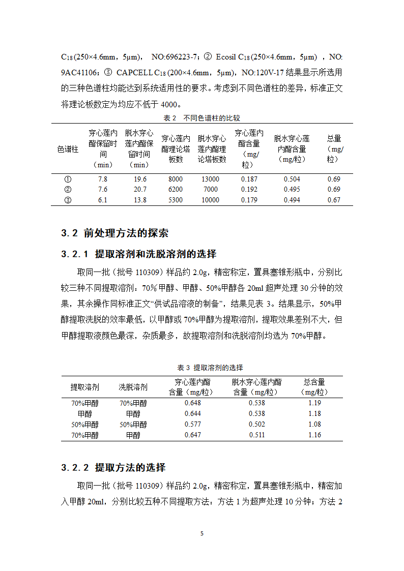 中药学论文 新雪胶囊的质量标准提高研究.doc第10页