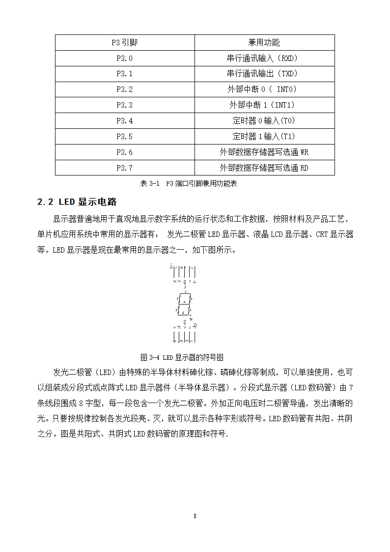 通信工程毕业论文-基于单片机的电子时钟设计.doc第9页