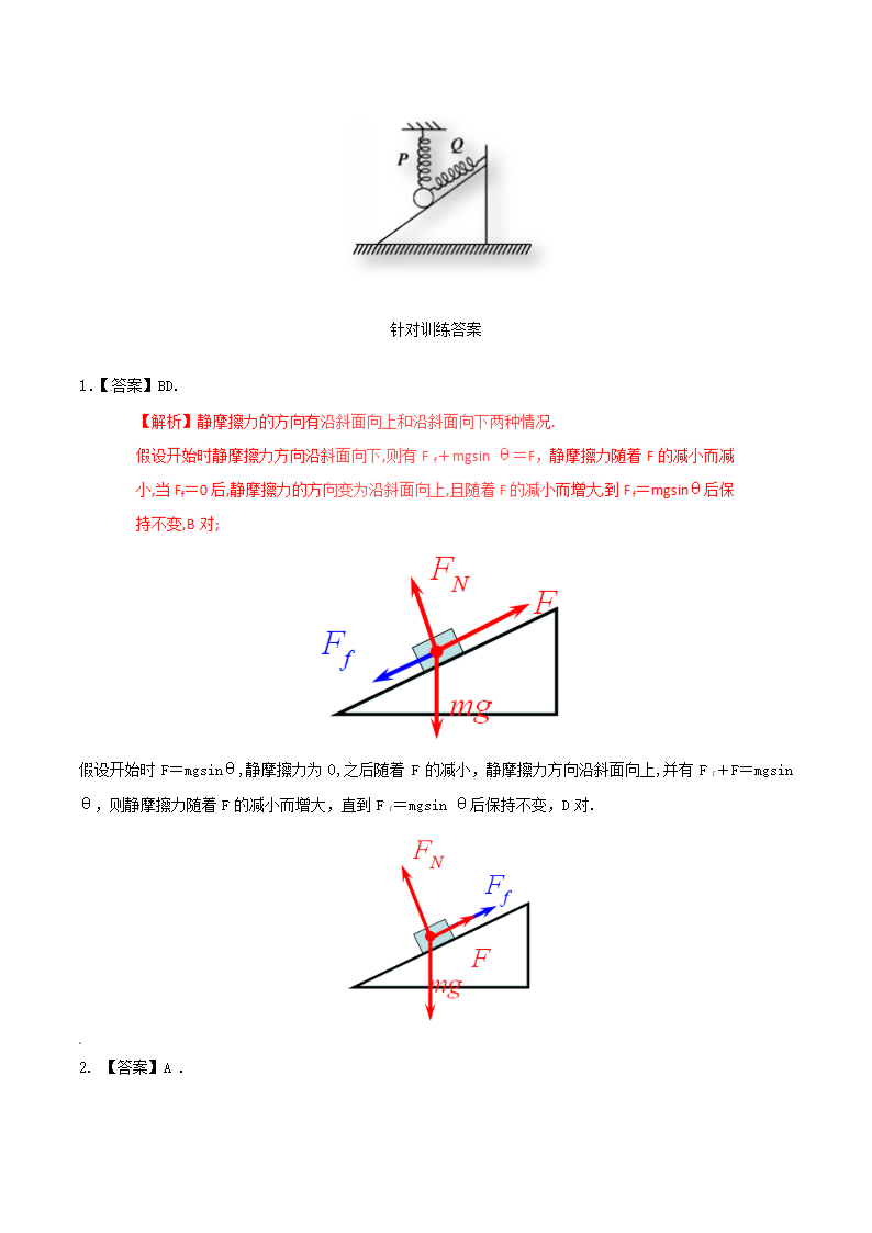 2023高考物理一轮讲义23 假设法（word版含答案）.doc第5页