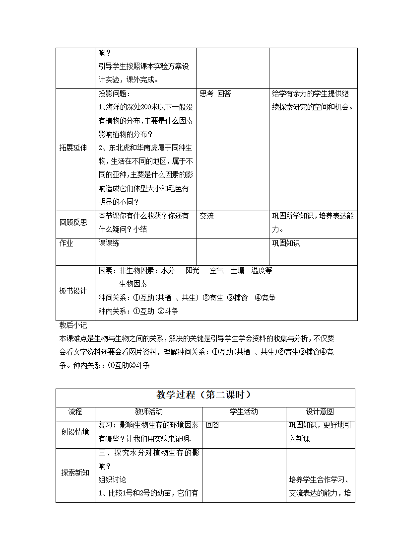 《第2节 环境影响生物的生存》教案6.doc第4页