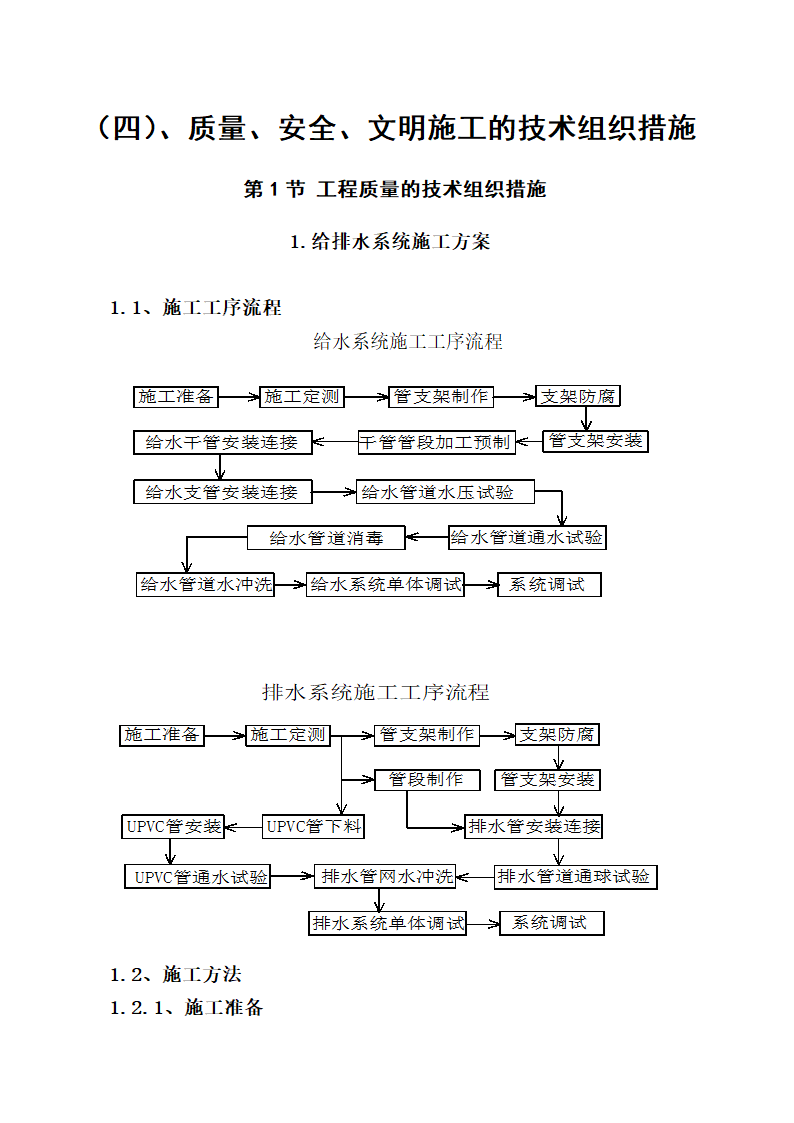 贵州某医院住院楼给排水及消防施工组织设计.doc第7页