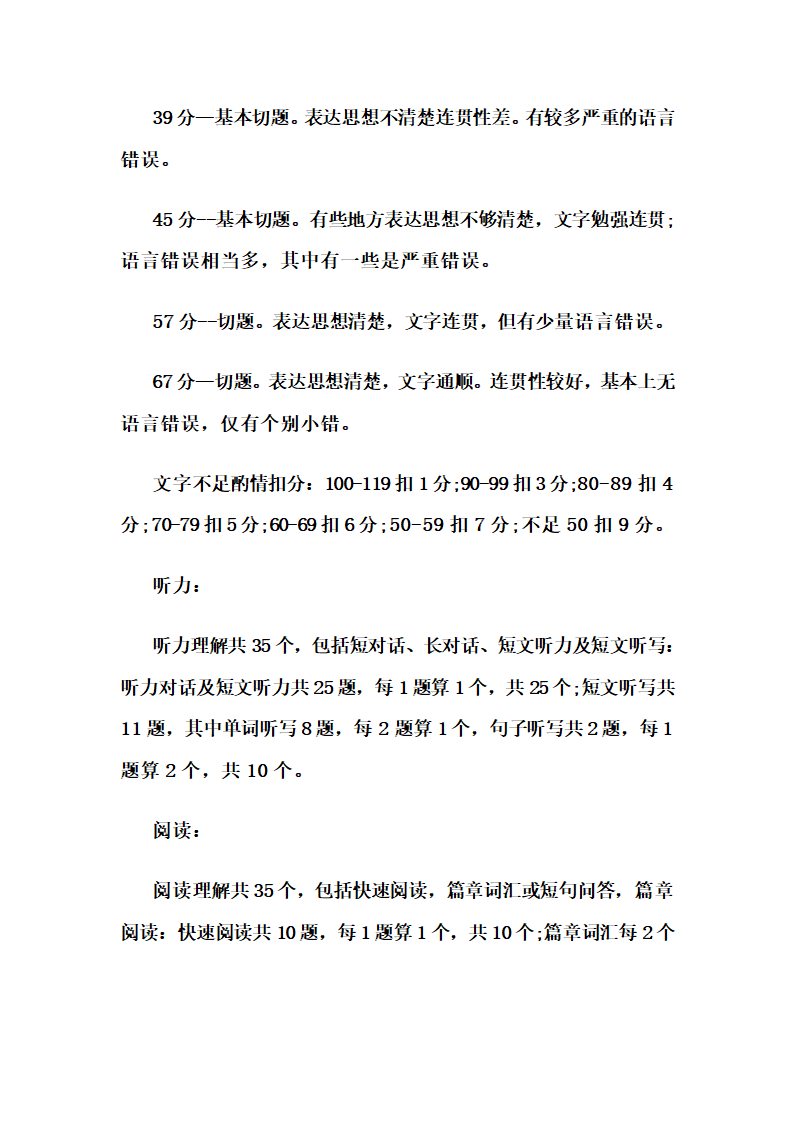 大学英语六级题型第2页