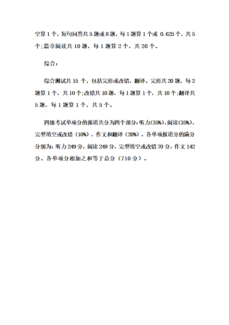 大学英语六级题型第3页