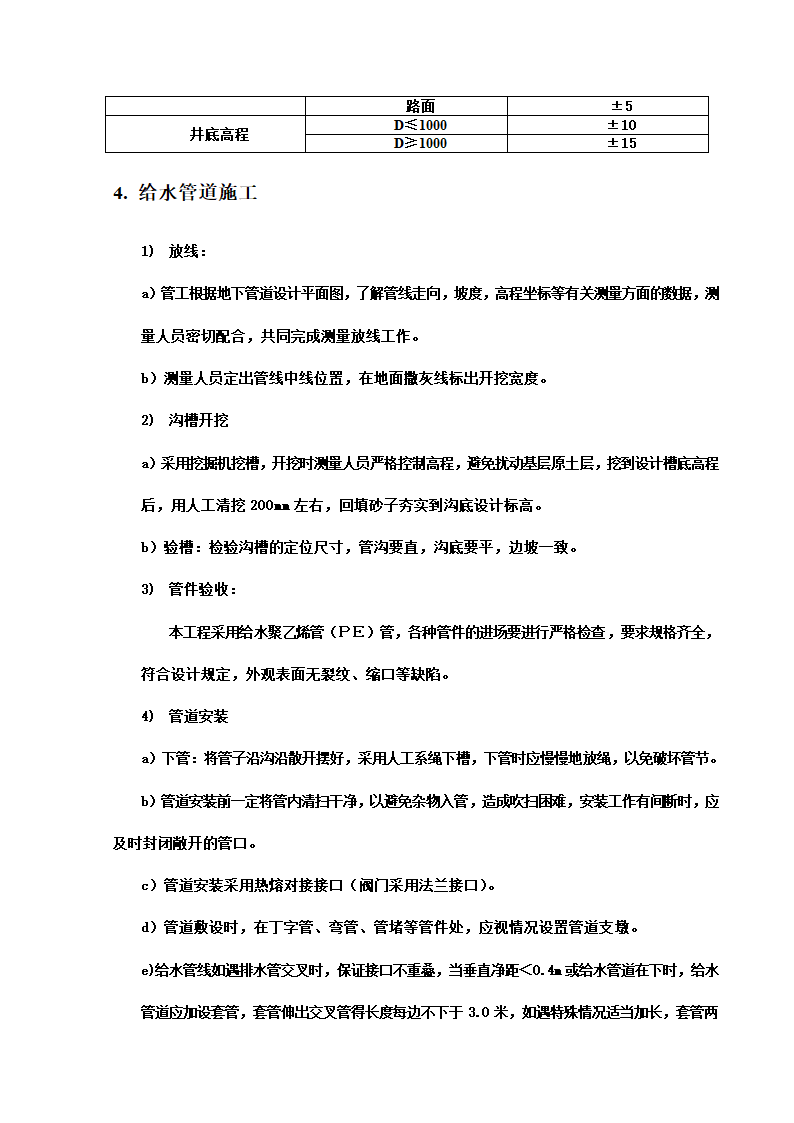 某开发区给排水管网工程施工组织设计方案.doc第22页