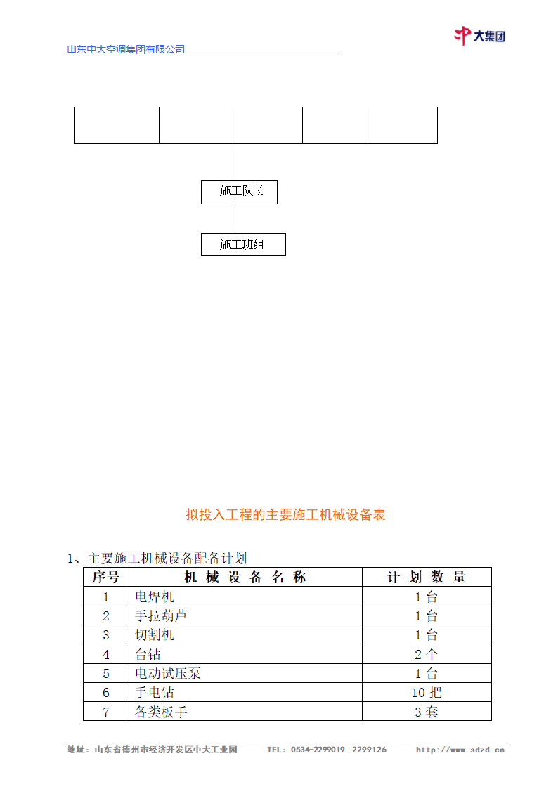 德州市市立医院病房楼建筑施工组织设计方案施工组织设计方案.doc第20页