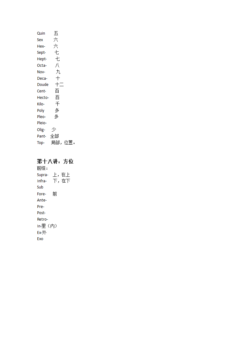 医学英语词根、词缀.doc第9页