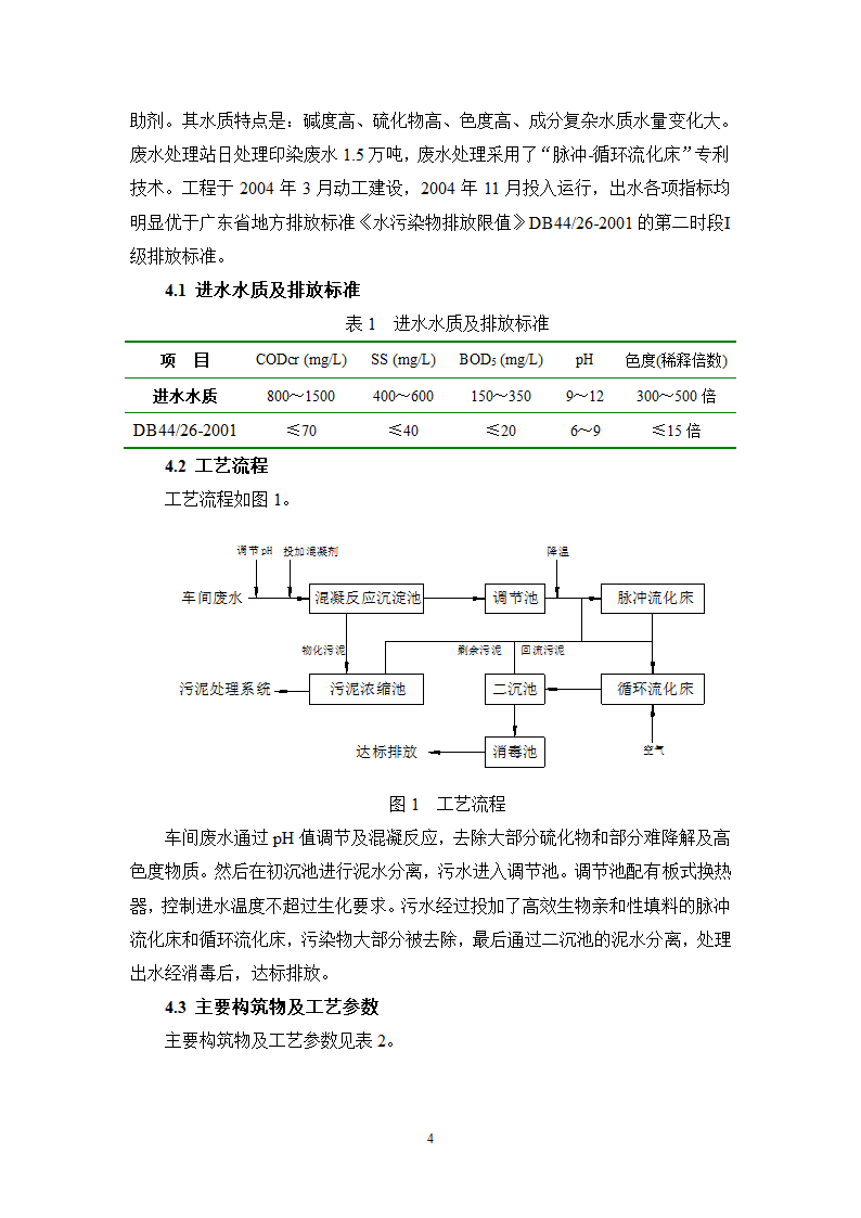 脉冲-循环流化床工艺及在印染废水处理中的应用.doc第4页