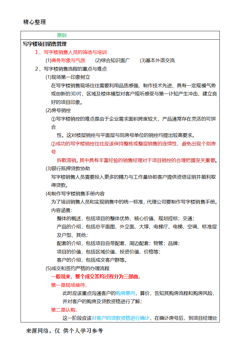 2017年房地产经纪人考试重点摘要房地产经纪业务操作第17页