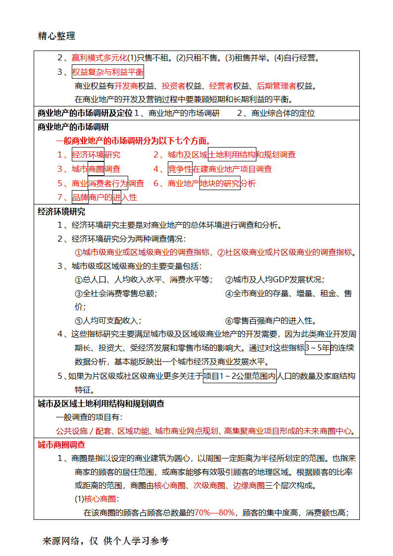 2017年房地产经纪人考试重点摘要房地产经纪业务操作第19页