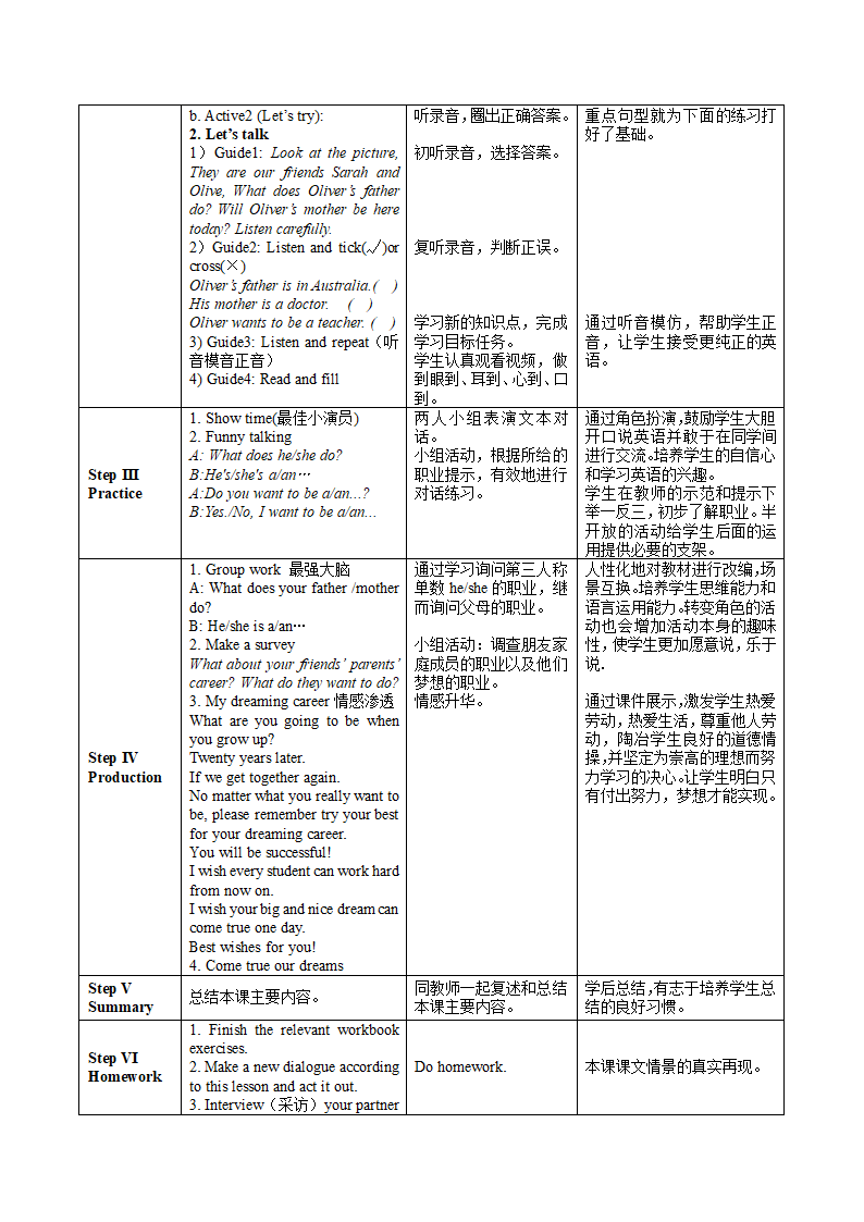 小学英语人教版六年级上册《What does he do》教案.docx第4页