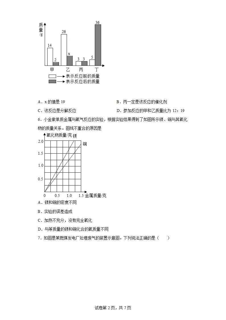 3.3化学方程式 计算练习（含答案）.doc第2页