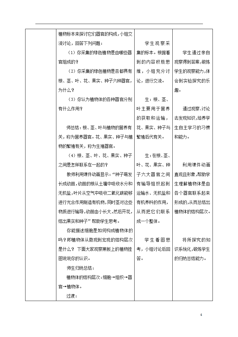 1.2.3《多细胞生物体的结构层次》教案.doc第4页