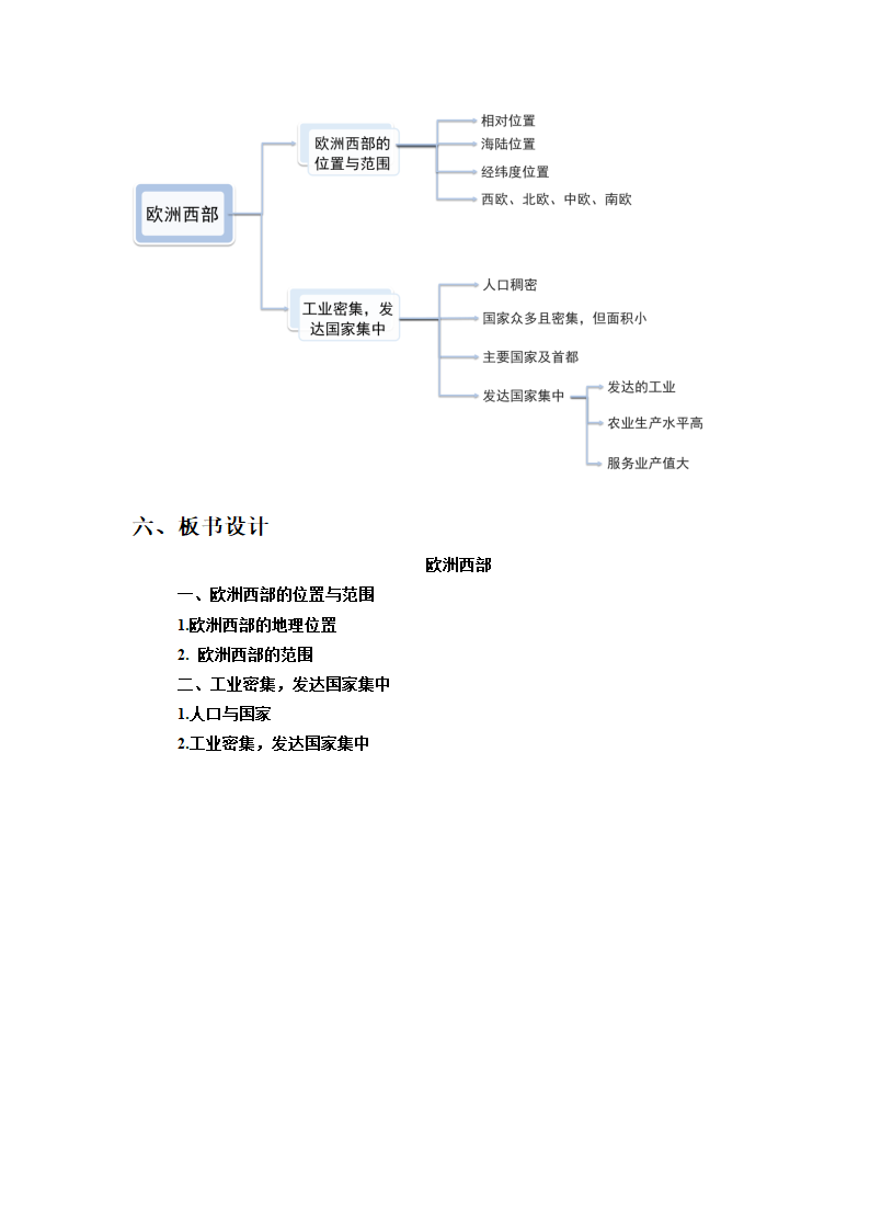 8.2欧洲西部第1课时教学设计-2021-2022学年七年级地理下学期人教版.doc第4页