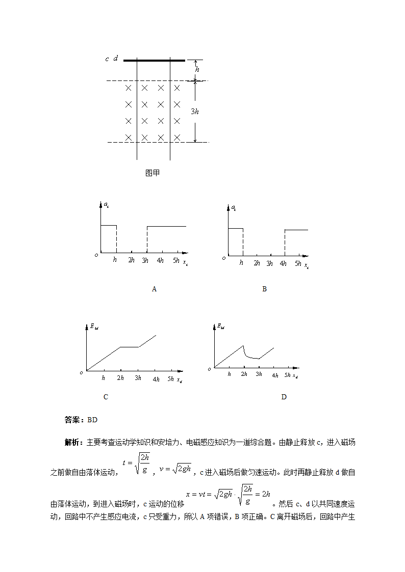 2011年高考山东理综物理试题详细解析第6页