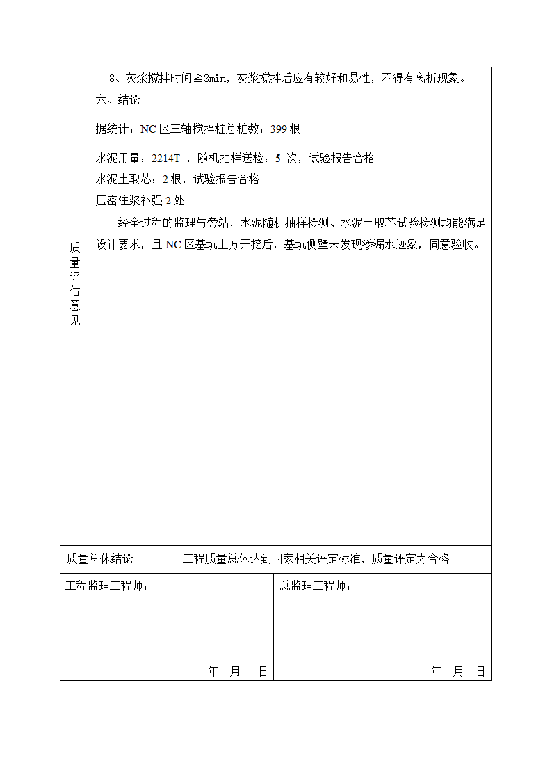 苏州火车站站前广场地下空间开发工程监理质量评估报告.doc第3页