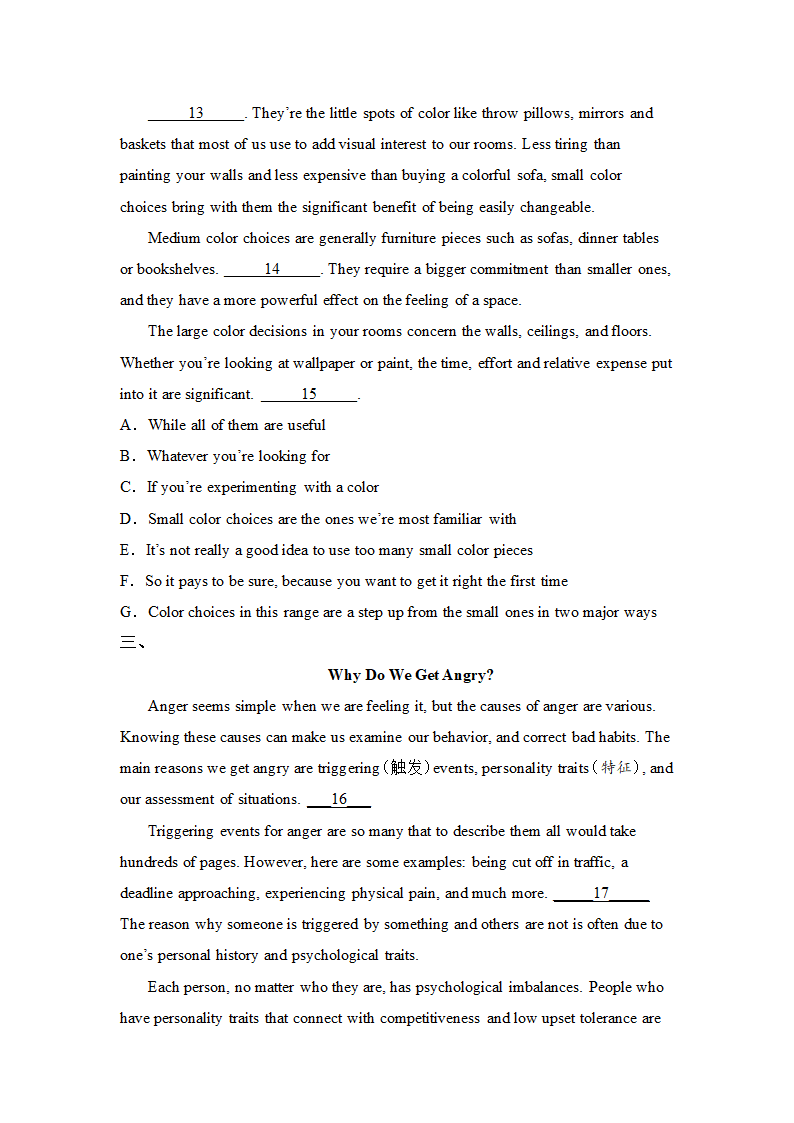 北京高考英语阅读题七选五（附解析）.doc第3页