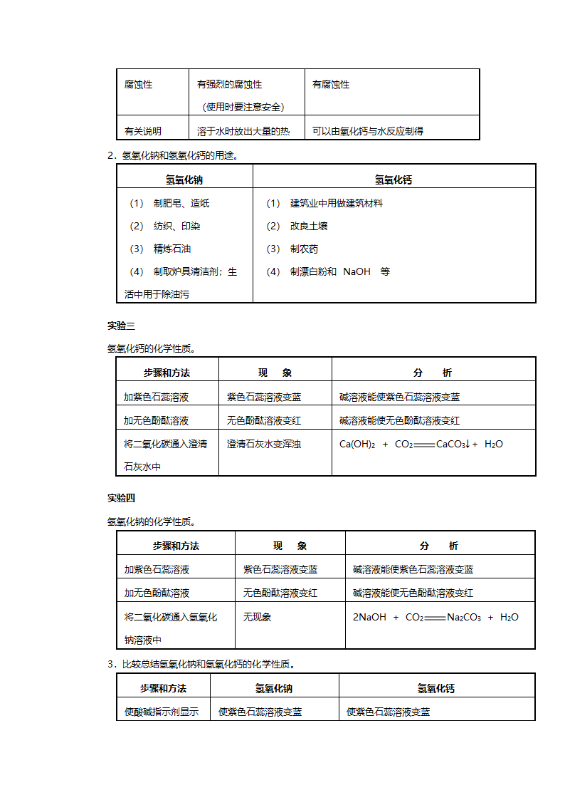 人教版九年级化学《常见的酸和碱》教案.doc第13页