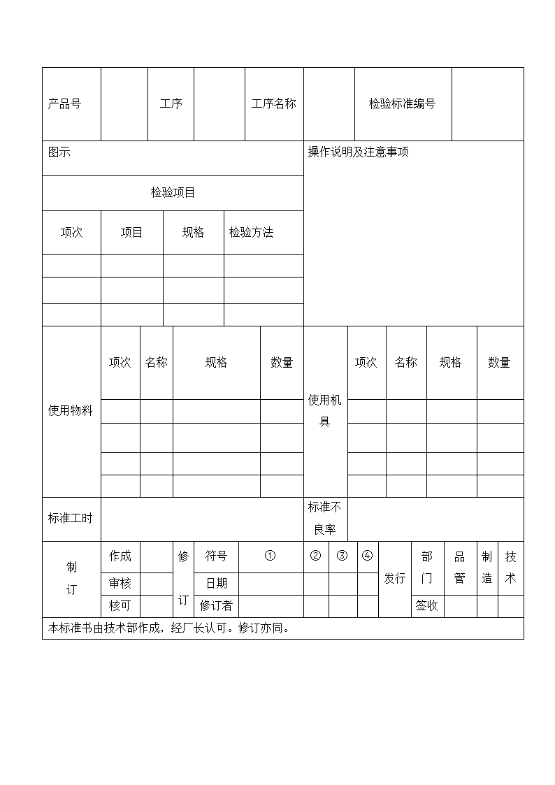 工艺流程与作业标准管理办法.doc第7页