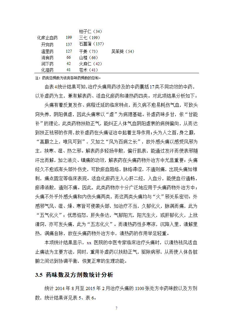 中药学论文xx医院中药治疗头痛处方分析.doc第12页