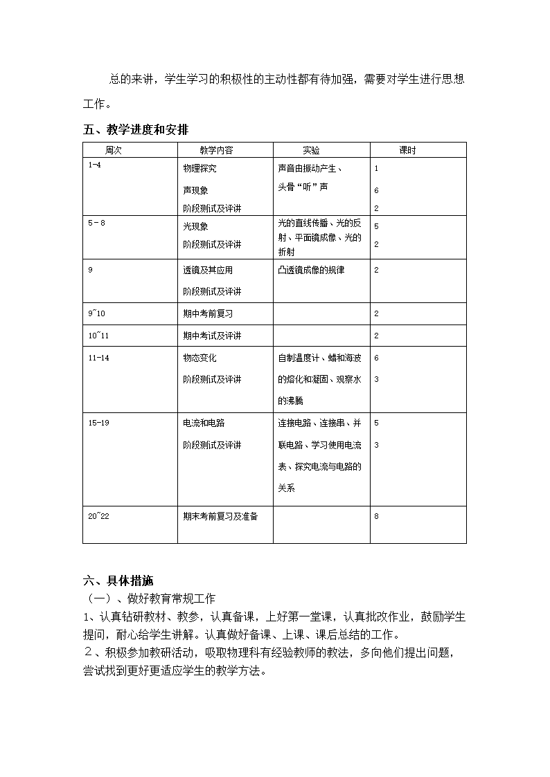 八年级物理教学工作计划(湖南省益阳市安化县).doc第2页