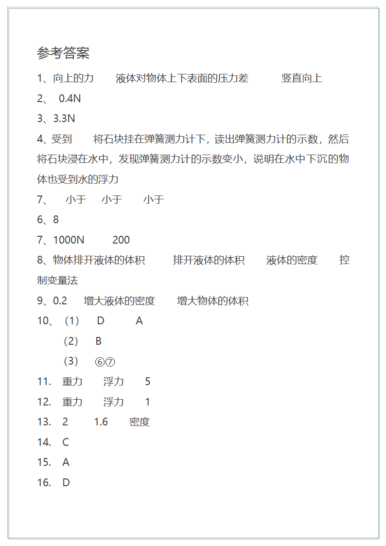 初中物理专题-认识浮力.doc第5页