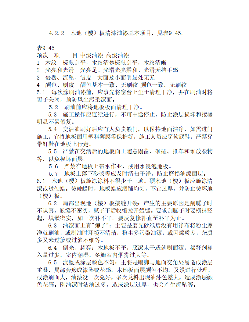 某木地楼板施涂清漆打蜡施工工艺.doc第5页